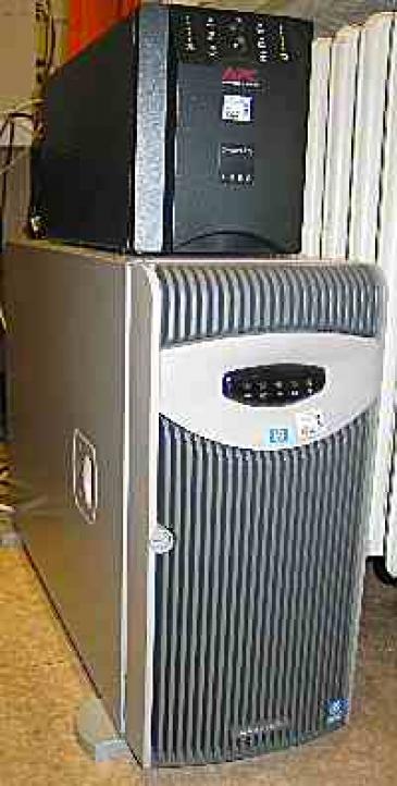 Abbildung erster Microsoft Datenbankserver